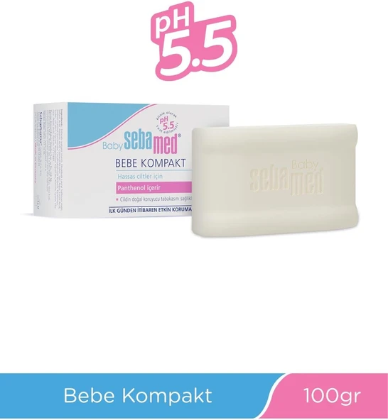 Baby Ph 5.5 Hassas Ciltler Için Pantenol Içeren Kompakt Sabun 100 Gr ürün görseli 1