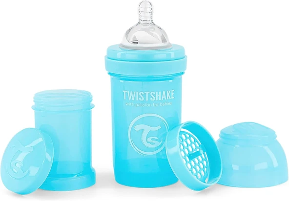 Twistshake Anti-Kolik Bebek Biberonu 0+ Ay 180 Ml ürün görseli 1
