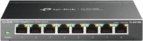 Tp-Link Tl-Sg108E, 8-Port Gigabit Easy Switch ürün görseli 1