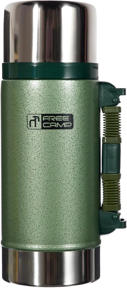 Freecamp Termos, 700 Ml, Unisex, Çelik, Bpa İçermez, 12 Saat Sıcak, 24 Saat Soğuk Tutma, Yeşil ürün görseli 1