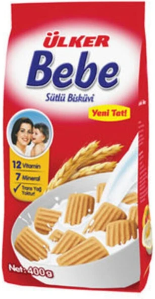 Ülker Bebe Sütlü Bisküvi, 172 Gr ürün görseli 1