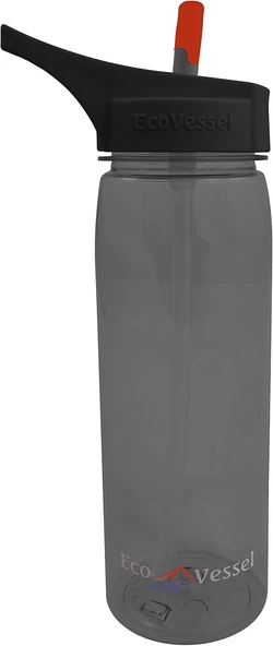 Vessel Tritan Plastik Termos, 0.75 Lt, Siyah ürün görseli 1