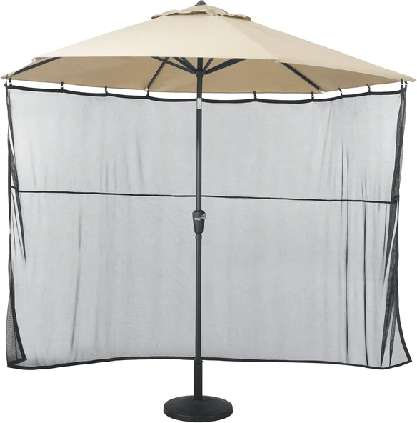 Accessories Suya Dayanıklı 168 Cm Veranda Şemsiyesi Gölgelik Perdesi, Veranda Mobilyası Kılıfları ürün görseli 1