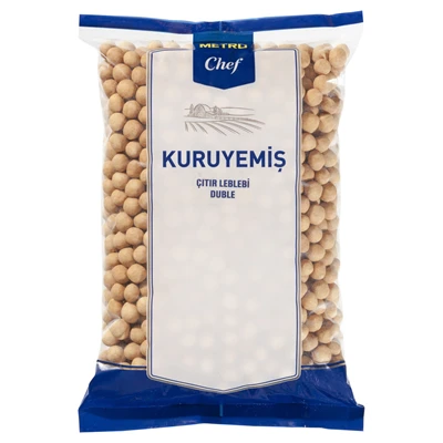 METRO Chef Çıtır Leblebi 1 Kg Duble - Un, Nişasta ve Şekerle Kaplanmış 5'li Avantaj Paketi ürün görseli 1
