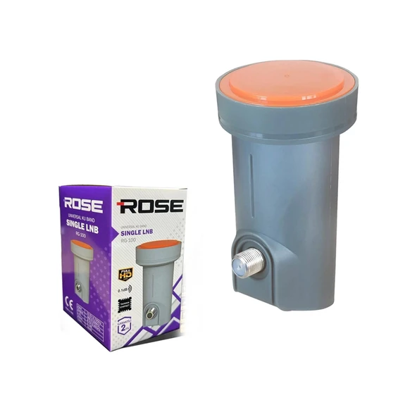 Rose Rg-100 Tekli Lnb Single 0.1db Full Hd ürün görseli 1