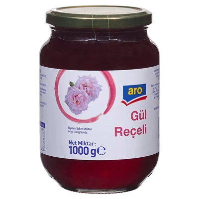 aro Gül Reçeli 1 Kg - Yoğun Lezzet, Pratik Kahvaltılık 6'li Avantaj Paketi ürün görseli 1