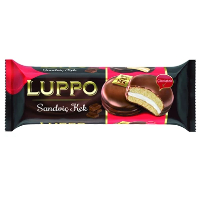 Şölen Luppo Sandwich Kek 184g Sade - Çikolatalı Atıştırmalık 6'li Avantaj Paketi ürün görseli 1