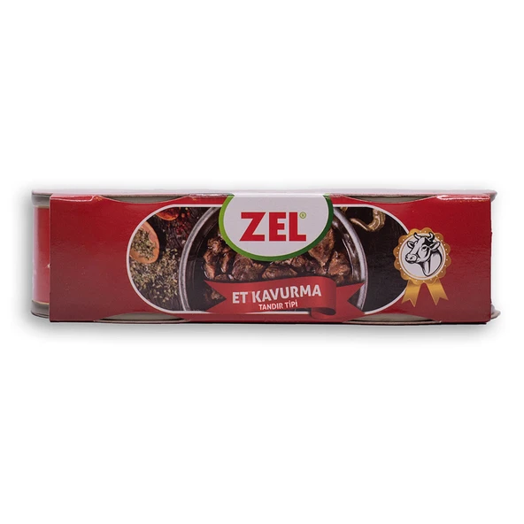 Zel Et Kavurma Konserve  2X80 G (3'li Paket) ürün görseli 1