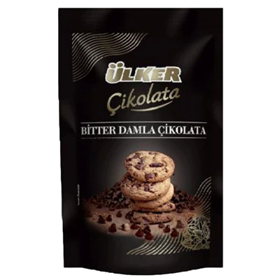 Ülker Pul Çikolata %54 Bitter 125g - Pastacılık ve Tatlılar İçin 4'li Avantaj Paketi ürün görseli 1