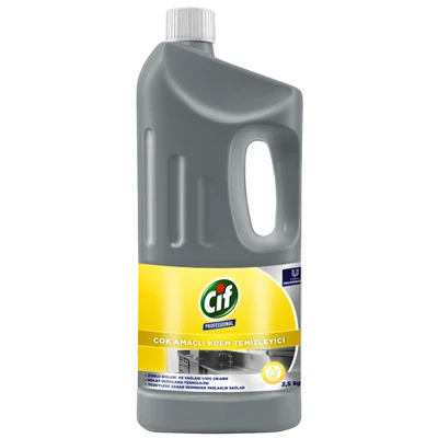 Cif PROFESSIONAL Krem Temizleyici 1,9L - Magnezyum ve Kalsiyum Gücüyle Kusursuz 4'li Avantaj Paketi ürün görseli 1