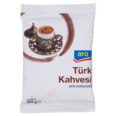 aro Türk Kahvesi 100 G - Arabica Çekirdeklerden Geleneksel Lezzet 8'li Avantaj Paketi ürün görseli 1