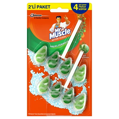 Mr Muscle Klozet Temizleyici 2'li Pine Çam 40g 5'li Avantaj Paketi ürün görseli 1
