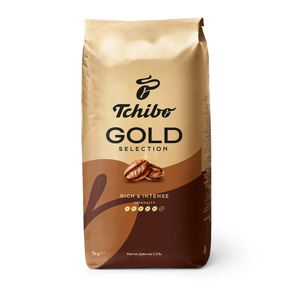 Tchibo Gold Selection Çekirdek Kahve 1 Kg (2'li Paket) ürün görseli 1