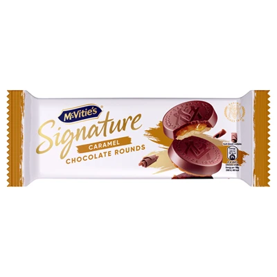 McVities Karamel Çikolata Bisküvi 109,8 g - Sütlü Çikolata Kaplı 6'li Avantaj Paketi ürün görseli 1