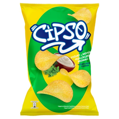 Cipso Cips İnce Parti Boy 160 G Yoğurtlu Atıştırmalık 8'li Avantaj Paketi ürün görseli 1