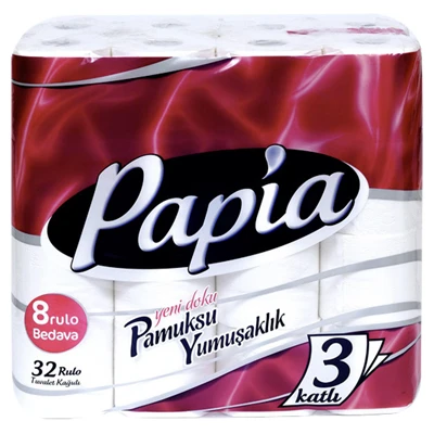 Papıa Tuvalet Kağıdı 32Li (4'li Paket) ürün görseli 1