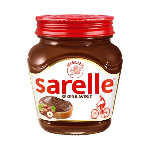 Sarelle Şeker İlavesiz Kakaolu Fındık Ezmesi 350 G (3'li Paket) ürün görseli 1