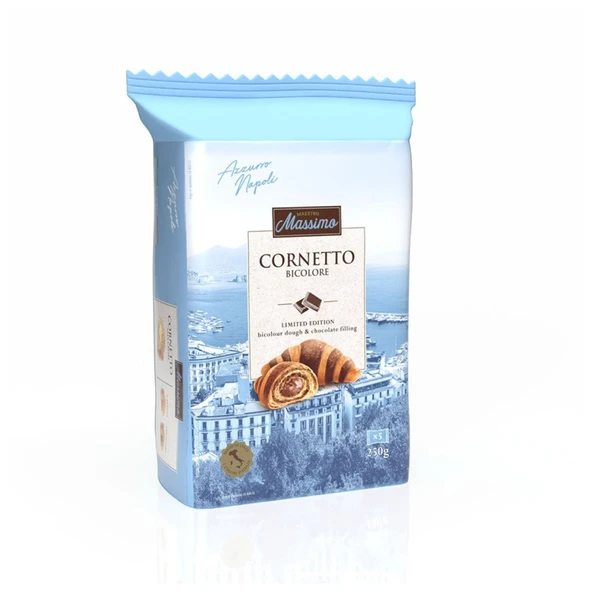Massimo Çikolata Dolgulu Kakaolu Kruvasan 5 x 50 G (4'li Paket) ürün görseli 1
