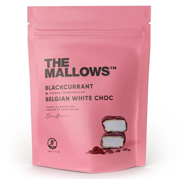The Mallows Siyah Frenk Üzümlü Marshmellow 90 G (6'li Paket) ürün görseli 1