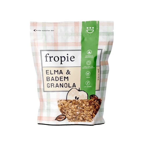 Fropie Elma & Badem Granola 360 G (4'li Paket) ürün görseli 1