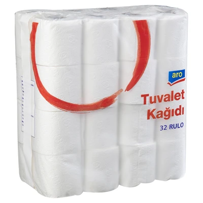 aro Tuvalet Kağıdı 2 Katlı 32 Li (4'li Paket) ürün görseli 1