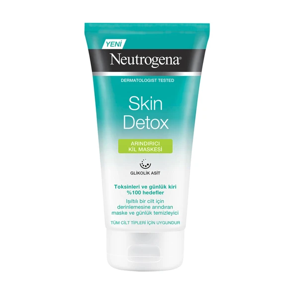 Neutrogena Skin Detox Arındırıcı Kil Maskesi 150 Ml (3'li Paket) ürün görseli 1