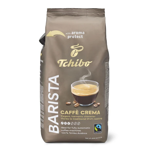Tchibo Barista Caffe Crema Çekirdek Kahve 1 Kg ürün görseli 1