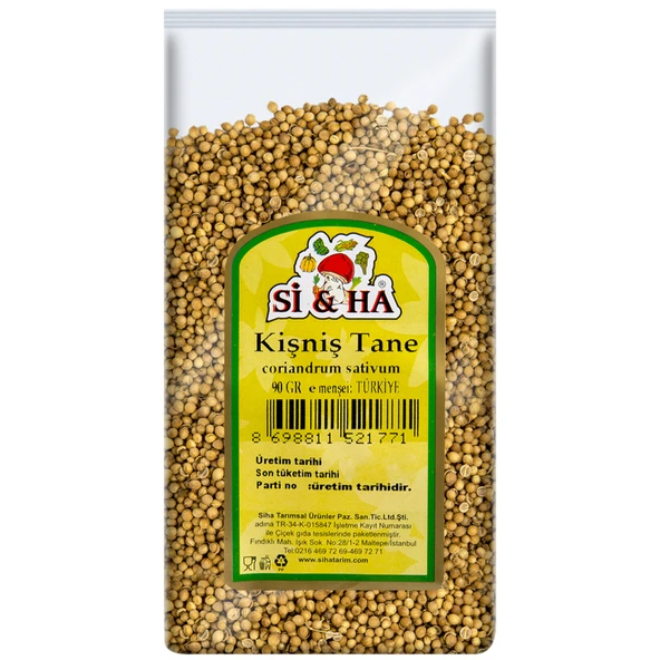 Si&Ha Kişniş Tane 90 G (5'li Paket) ürün görseli 1