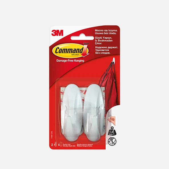 Command Askı Orta (4'li Paket) ürün görseli 1