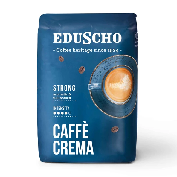 Eduscho Caffe Crema Strong Çekirdek Kahve 500 G (2'li Paket) ürün görseli 1