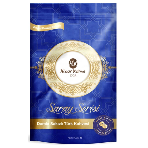 Hisar Damla Sakızlı Türk Kahvesi 100 G (6'li Paket) ürün görseli 1