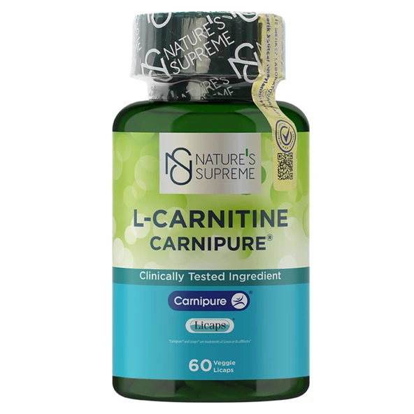 Nature's Supreme L-Carnitine Carnipure 60 Kapsül ürün görseli 1