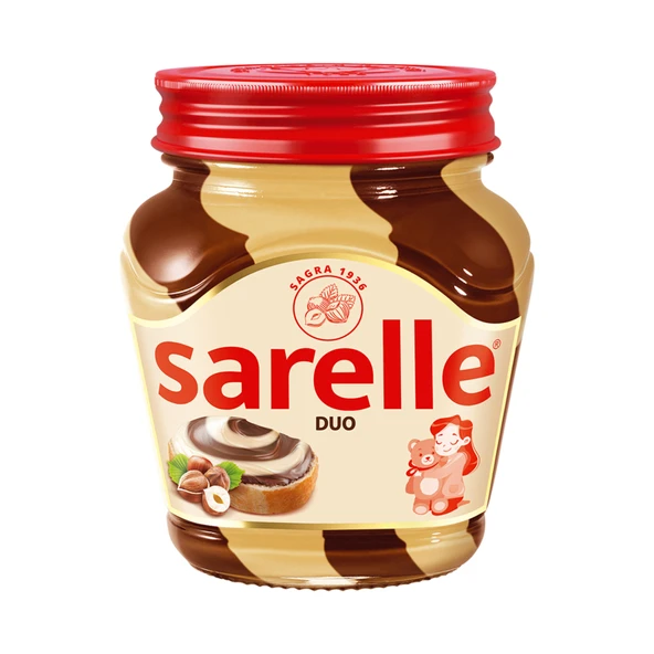 Sarelle Duo Sütlü Kakaolu Fındık Kreması 350 G (6'li Paket) ürün görseli 1