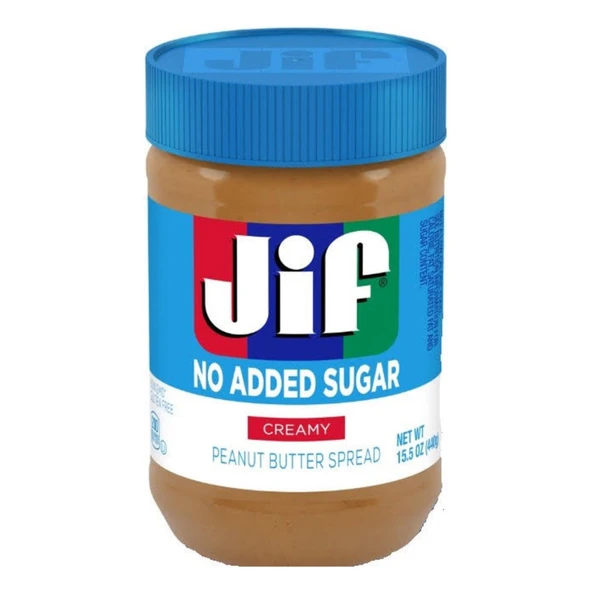 Jif No Added Sugar Yer Fıstığı Ezmesi 440 G (2'li Paket) ürün görseli 1