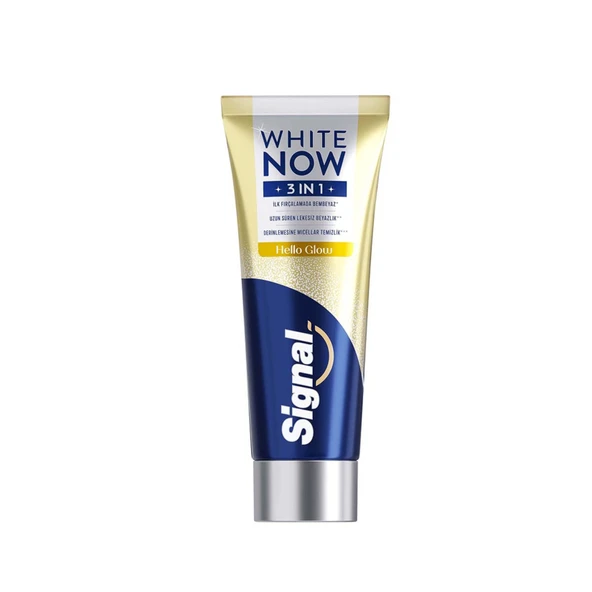Signal White Now 3In1 Hello Glow Diş Macunu 75 Ml (6'li Paket) ürün görseli 1