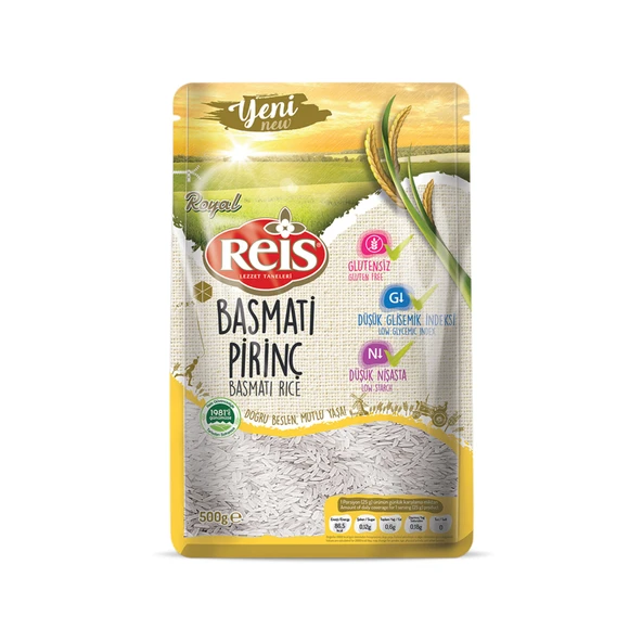 Reis Royal Basmati Pirinç (Superior) 500 G (8'li Paket) ürün görseli 1