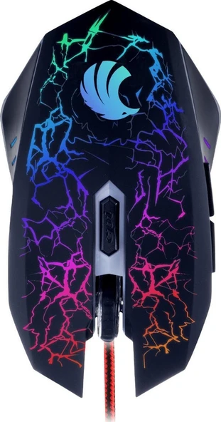 Polosmart PGM02 Gaming Mouse + Mouse Pad Kırmızı - Resim 2
