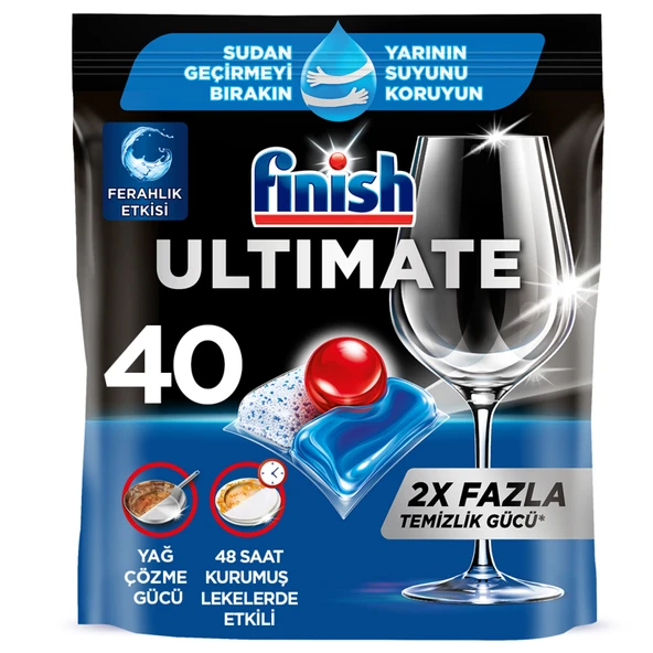 Finish Ultimate Hepsi 1 Arada 40 Tablet 516 G (4'li Paket) ürün görseli 1