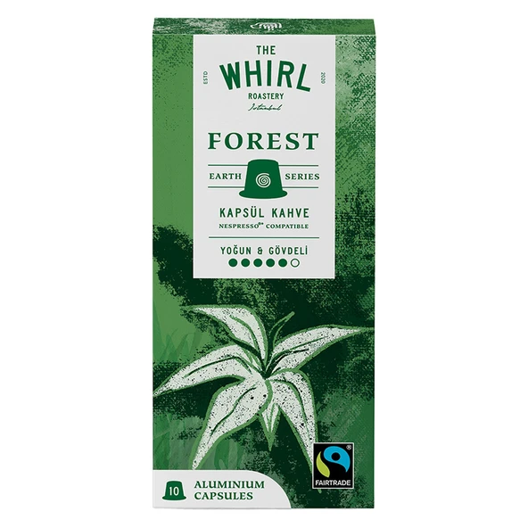 The Whirl Espresso Earth Series Forest Kapsül 10'lu 55 G (5'li Paket) ürün görseli 1