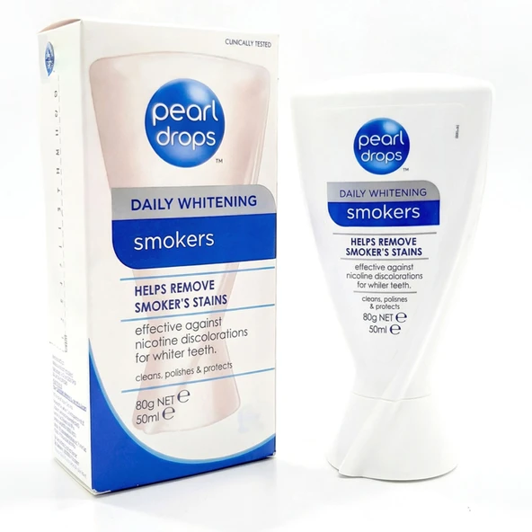 Pearl Drops Smokers Gel Diş Macunu 50 Ml (4'li Paket) ürün görseli 1