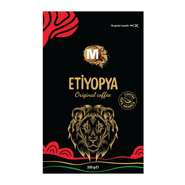 Migros Filtre Kahve Etiyopya 225 G (5'li Paket) ürün görseli 1