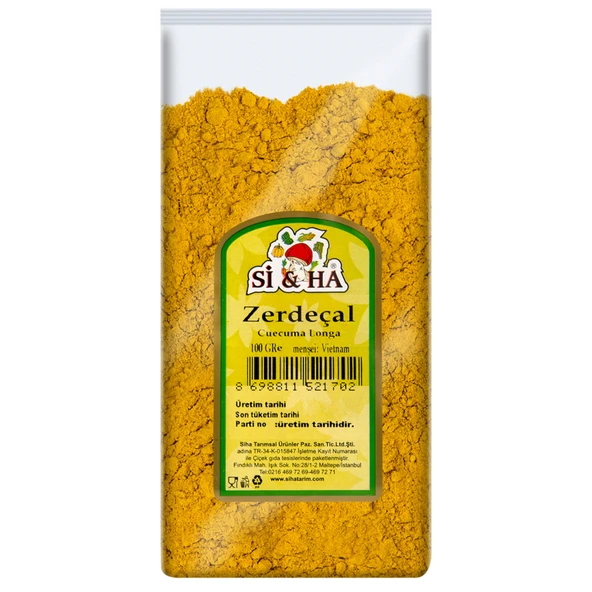Si&Ha Zerdeçal 100 G (6'li Paket) ürün görseli 1