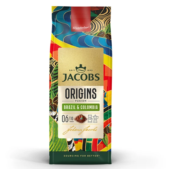 Jacobs Origins Fusion Brazil & Colombia Filtre Kahve 200 G (4'li Paket) ürün görseli 1