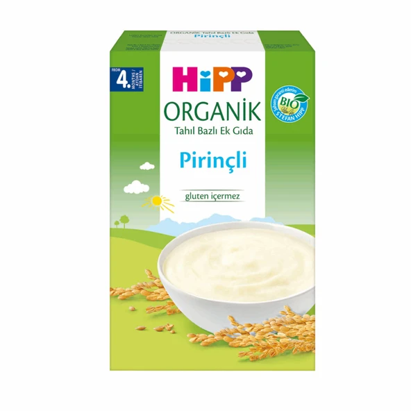 Hipp Organik Pirinçli Tahıl Bazlı Ek Gıda 200 G (4'li Paket) ürün görseli 1