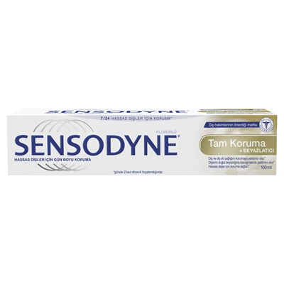 Sensodyne Diş Macunu 75Ml Tam Koruma&Beyazlatıcı (4'li Paket) ürün görseli 1