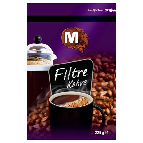 Migros Filtre Kahve 225 G (6'li Paket) ürün görseli 1