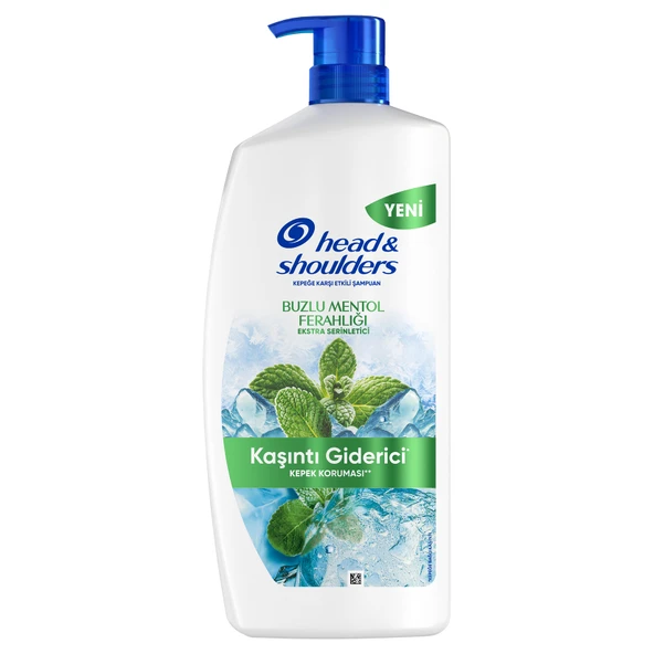 Head & Shoulders Buzlu Mentol Ferahlığı Şampuan 800 Ml (3'li Paket) ürün görseli 1