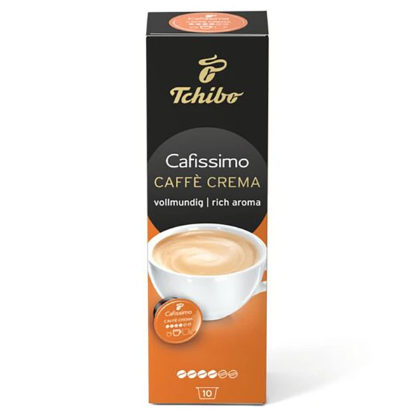 Tchibo Cafissimo Caffe Crema Kapsül Kahve 10'lu 76 G (6'li Paket) ürün görseli 1