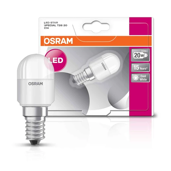 Osram Star T26 1.3 W Beyaz Stick E14 Duy Led Ampul (6'li Paket) ürün görseli 1