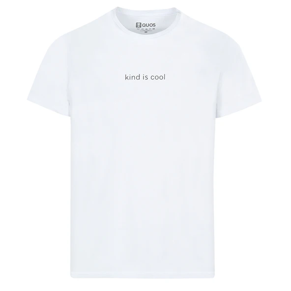 Quos Erkek Beyaz Baskılı T-shirt Kind Is Cool XL (3'li Paket) ürün görseli 1